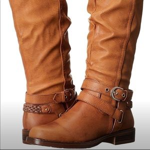 NWOT XOXO Women's Martin Wc Harness Boot SIZE 7.5